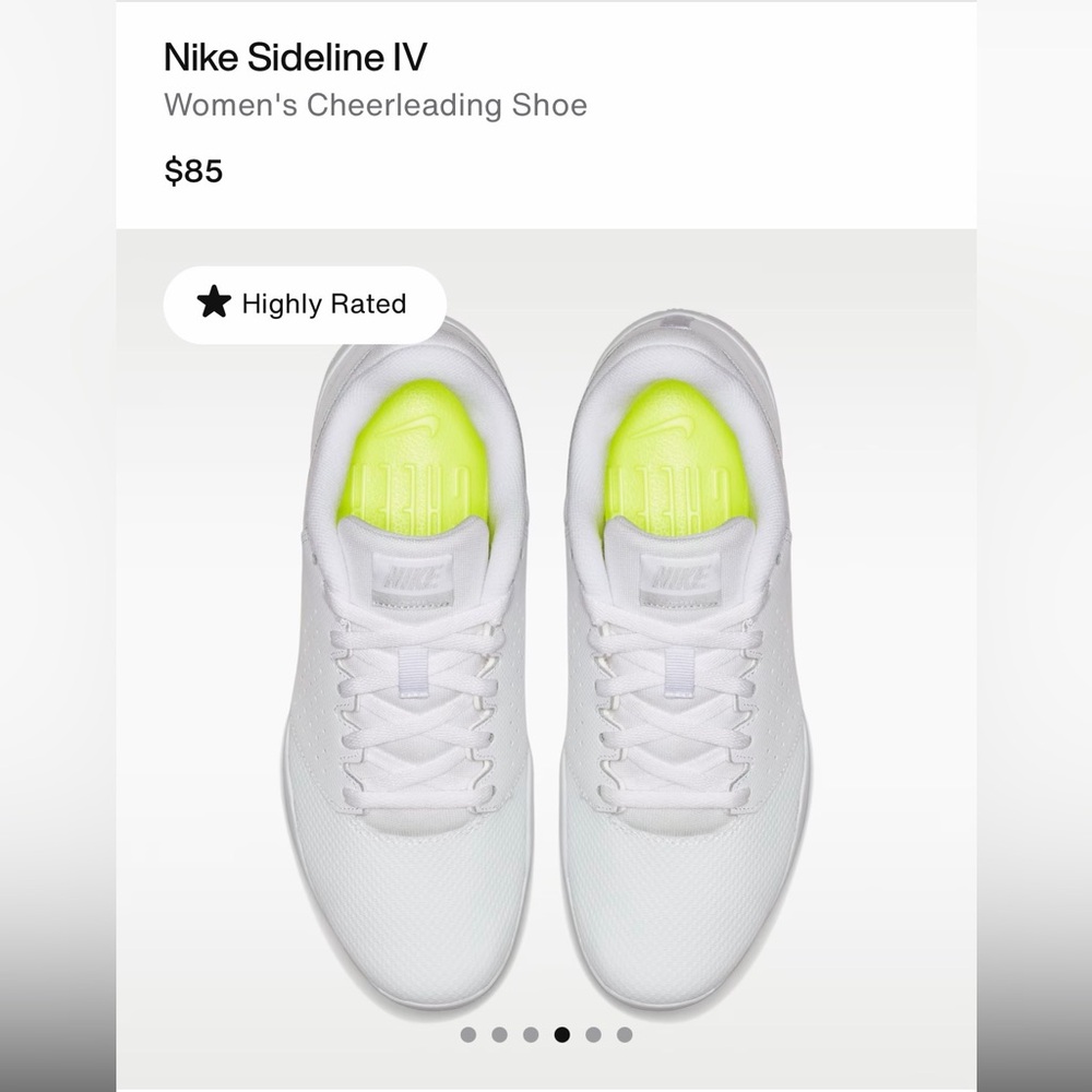 Nike Sideline IV Women's White Athletic Shoes